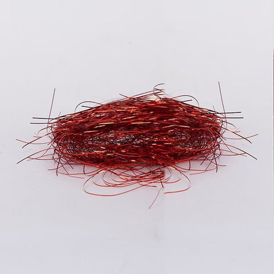 Eurolamp Bastelgras 20gr in Rot Farbe