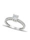 Themelidis Jewels Единичен камък от Бяло злато 18K с Диамант