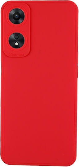 Back Cover Σιλικόνης Κόκκινο Oppo A78 4g