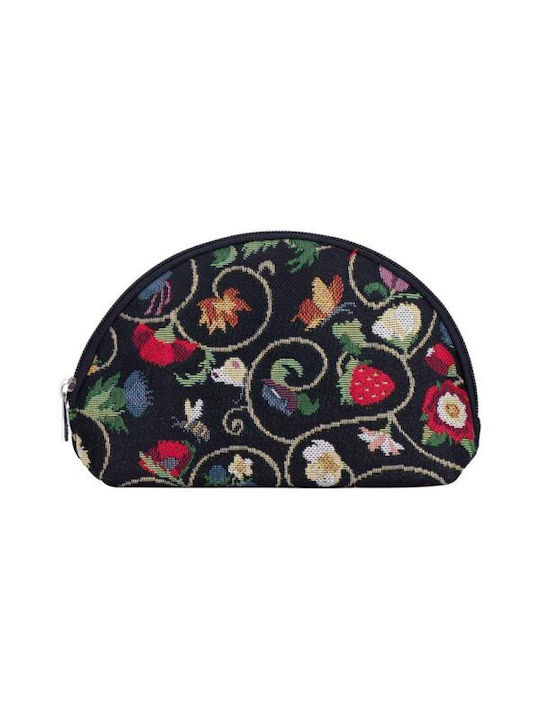 Signare Toiletry Bag Jacobean Dream in Black color