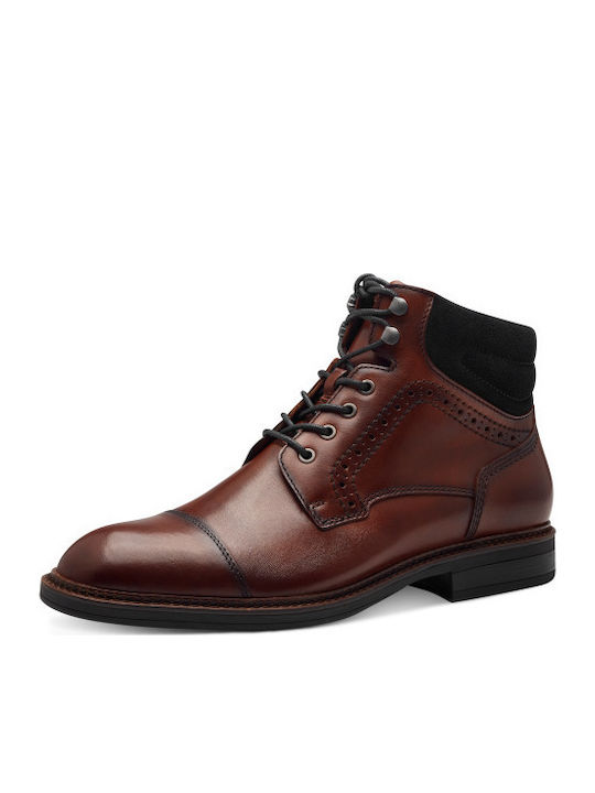 Leather Tabac Brown Men's Boots Anatomical