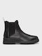 Leather Black Chelsea Boots
