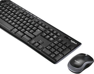 Logitech Wireless Combo MK270 Σετ Πληκτρολόγιο & Ποντίκι Σκανδιναβικό