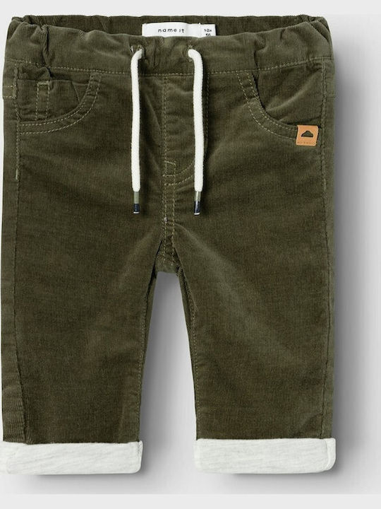 Kids' Corduroy Pants Khaki