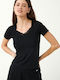 Vamp Women's Short Sleeve T-Shirt Black