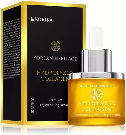 Korika Korean Heritage Hydrolyzed Collagen Premium Rejuvenating Face Serum 30 Ml