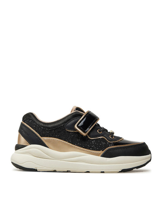 Παιδικά Sneakers με Σκρατς Μαύρα