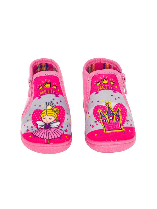 Mini Max Kids Slippers Boots Pink