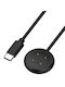 Techsuit Thc5 Ladegerät für Google Pixel Watch 3, 2; Fitbit Ace LTE Schwarzς