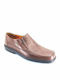 Leder Herren Mokassins in Braun Farbe