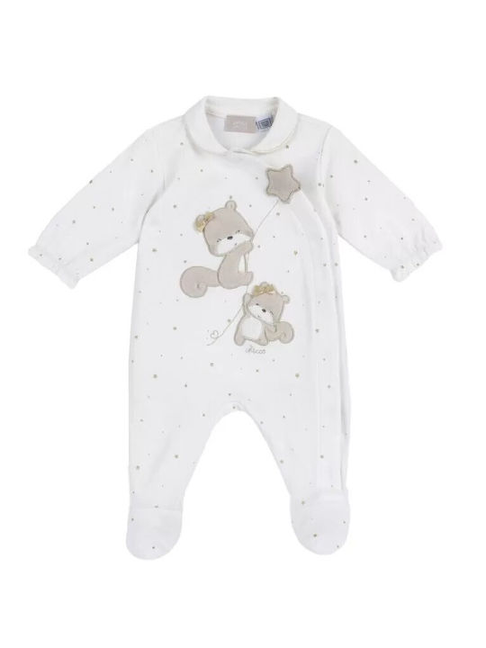 Chicco Baby Strampler White