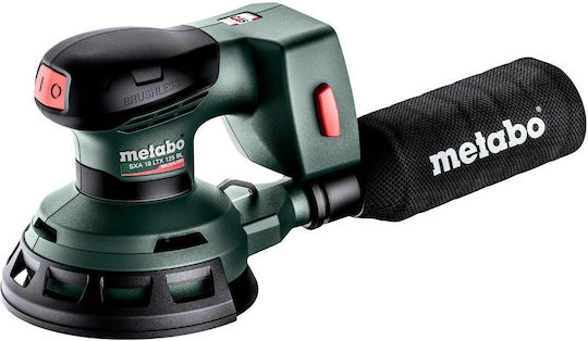 Metabo SXA 18 LTX 125 BL Solo Battery Powered Eccentric Sander 125mm Battery 18V with Speed Control and with Suction System 600146840