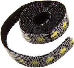 Velcro Δεματικό Καλωδίων Πλαστικό 1000mmx12.5mm σε Μαύρο χρώμα (1τμχ) Velcro Δεματικό Καλωδίων Πλαστικό 1000mmx12.5mm σε Μαύρο χρώμα (1τμχ)