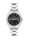 Breeze Women's Watch 40mm Battery with Silver Stainless Steel Bracelet