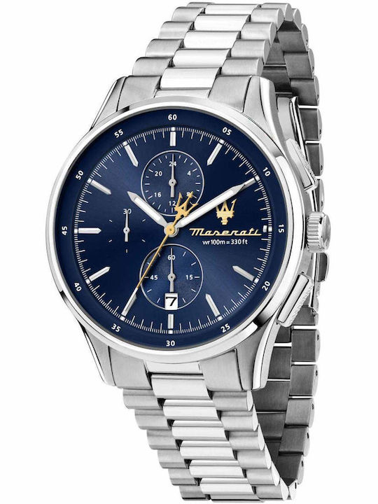 Maserati Uhr Batterie mit Metallarmband