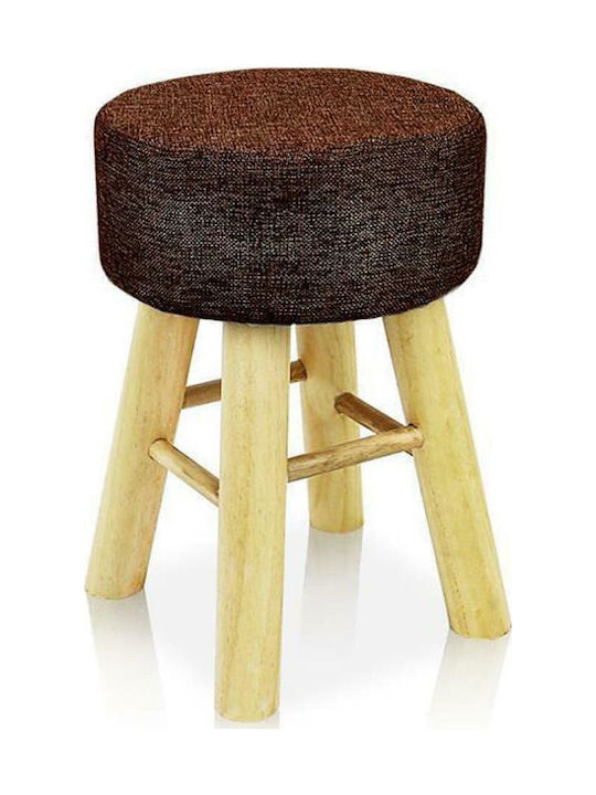 Stool For Living Room Upholstered with Fabric C...