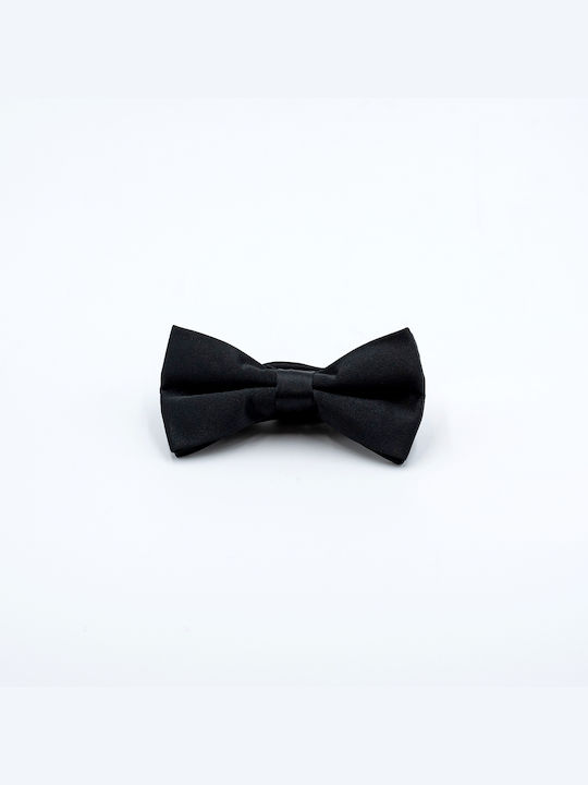 Venturi Silk Bow Tie Black