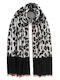 Doca Women's Wool Scarf Black