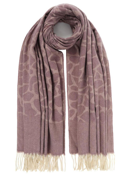 Doca Women's Wool Scarf Pink