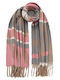 Doca Women's Wool Scarf Pink