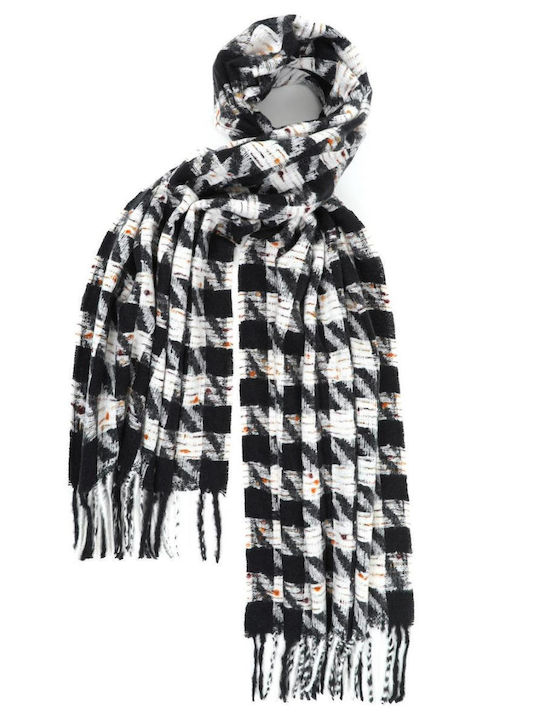 Doca Women's Wool Scarf Black