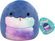 Jazwares Plush Squishmallows Herman The Blue Snake For 3+ Years 19 cm