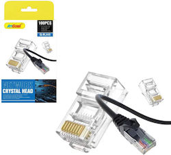 Andowl Q-RJ45 Βύσμα RJ-45 100τμχ