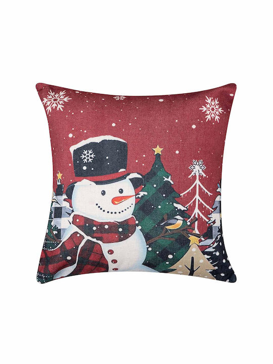 Silk Fashion Christmas Decorative Pillow Square...