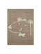 Koulis Carpets 1333 Kinder Teppich Beige 70x150cm