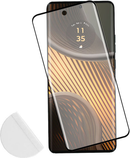 Idol 1991 Edge 3D 0.3mm Full Glue Tempered Glass Μαύρο (Motorola Edge 50 Ultra)