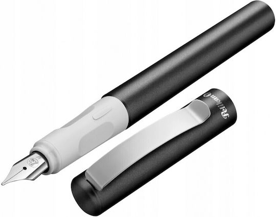 Pelikan Replacement Nib Medium Black made of Steel with Black Ink and with 1 Replacement Nibs