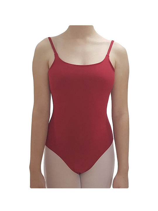 Godance Bodysuit in Burgundy Color