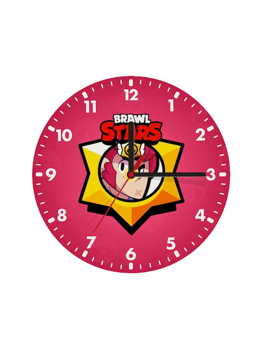 Koupakoupa Kinder Wanduhr Brawl Stars Colt Hölzernes 20εκ.