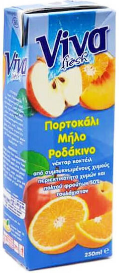 Viva 250ml Pfirsich-Apfel-Orange Fruchtsaftgetränk 1-49980