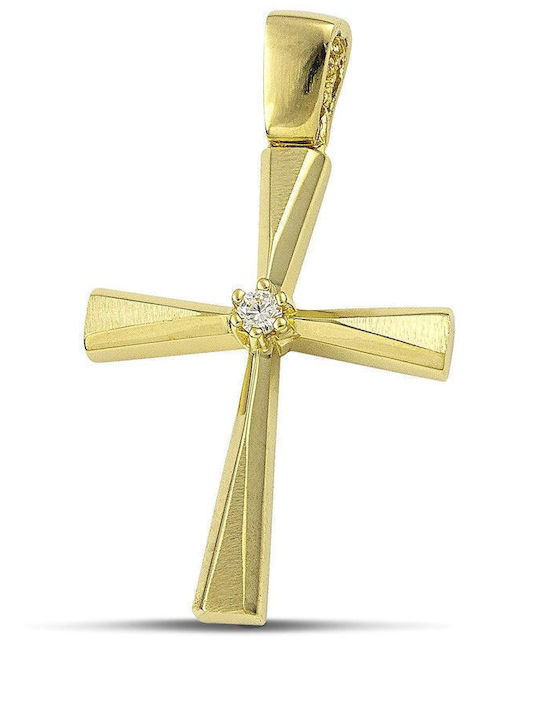 Themelidis Jewels Women's Gold Cross 14K
