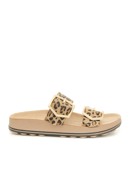 Fantasy Sandals Taylor Δερμάτινα Γυναικεία Ανατ...