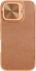 Nillkin Qin Prop Braun (iPhone 16)