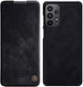 Nillkin Qin Prop Plain Buchen Sie Leder Schwarz (iPhone 17 Pro / iPhone 16 Pro)