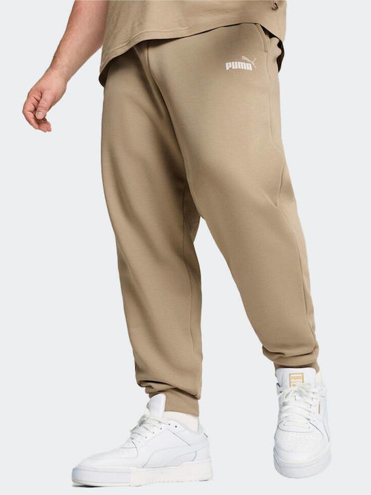 Puma Men's Fleece Sweatpants Beige