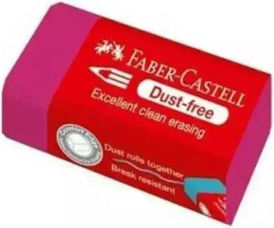 Faber-Castell Γόμα για Μολύβι Dust Free Ροζ