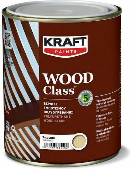 Kraft Class Пропитка Полиуретан На база разтворител 212 Тик Сатен 2.5лт