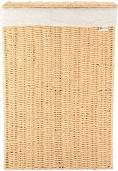 Estia Botanica Wäschekorb Korbweide mit Deckel 38x22x55cm Beige