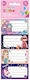 The Littlies 4 Sheets Notebook Labels 4 Pieces