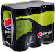 Pepsi Max Cola Lime με Ανθρακικό σε Κουτί 6x330ml