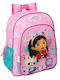 Gabby's Dollhouse Party Schulranzen Pink 26 x 34 x 11 cm
