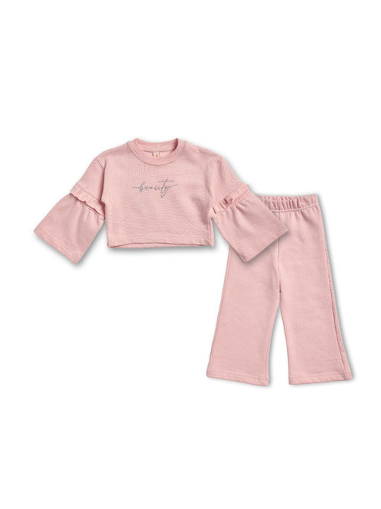 Reflex Copilăresc Set de pantaloni de trening Rose