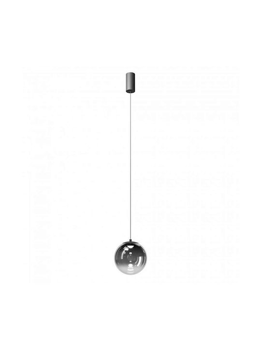 Redo Group Irides Su Pendant Light LED with Warm White Light Silver