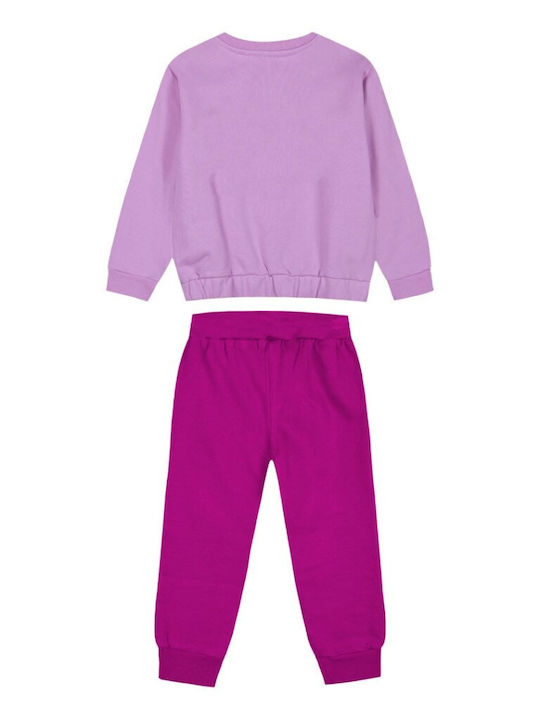 Energiers Kids Sweatpants Set Purple