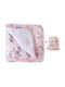 Milk&Moo Одеяло за пелени Pink Розов 90x110см.
