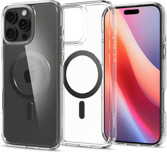 Spigen Ultra Hybrid MagFit Back Cover Πλαστικό 1.2mm Carbon Fiber (iPhone 16 Pro Max)